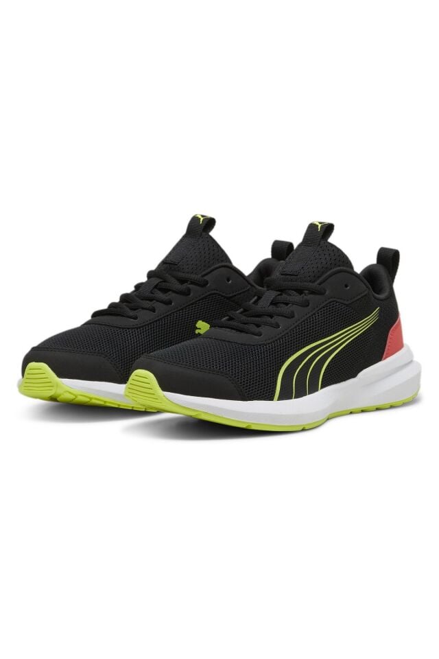 Puma Kruz Profoam Bayan & Genç Spor Ayakkabı Siyah/Yeşil 37976205
