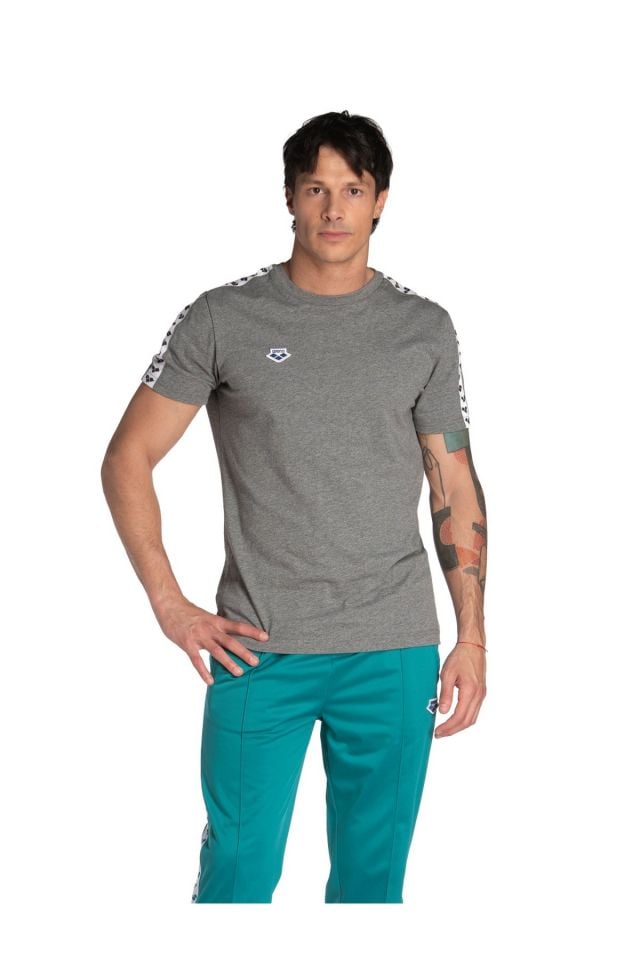 Arena Men's T-Shirt Team Erkek Kısa Kol Tişört M Beden Gri 002701551-M