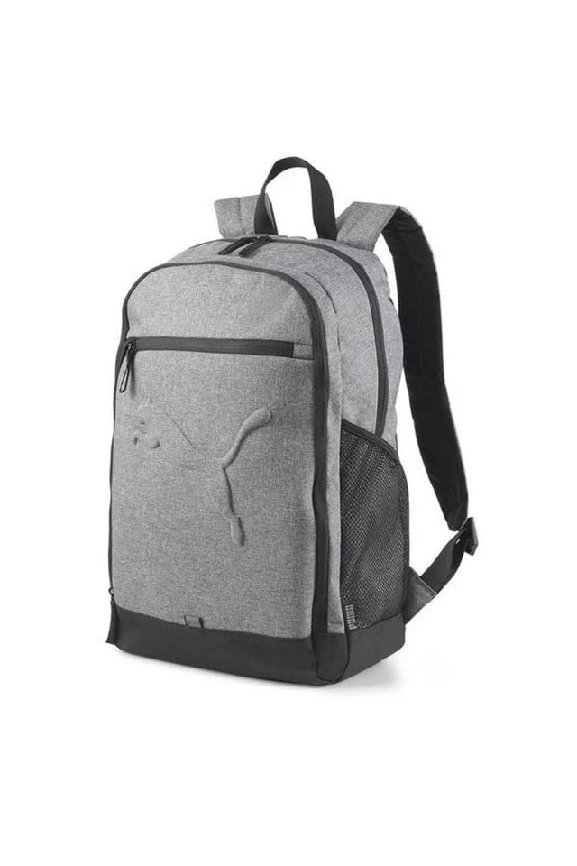 Puma Buzz Backpack Medium Gray Heather Unisex Günlük Kullanım Sırt Çantası Gri 07913640