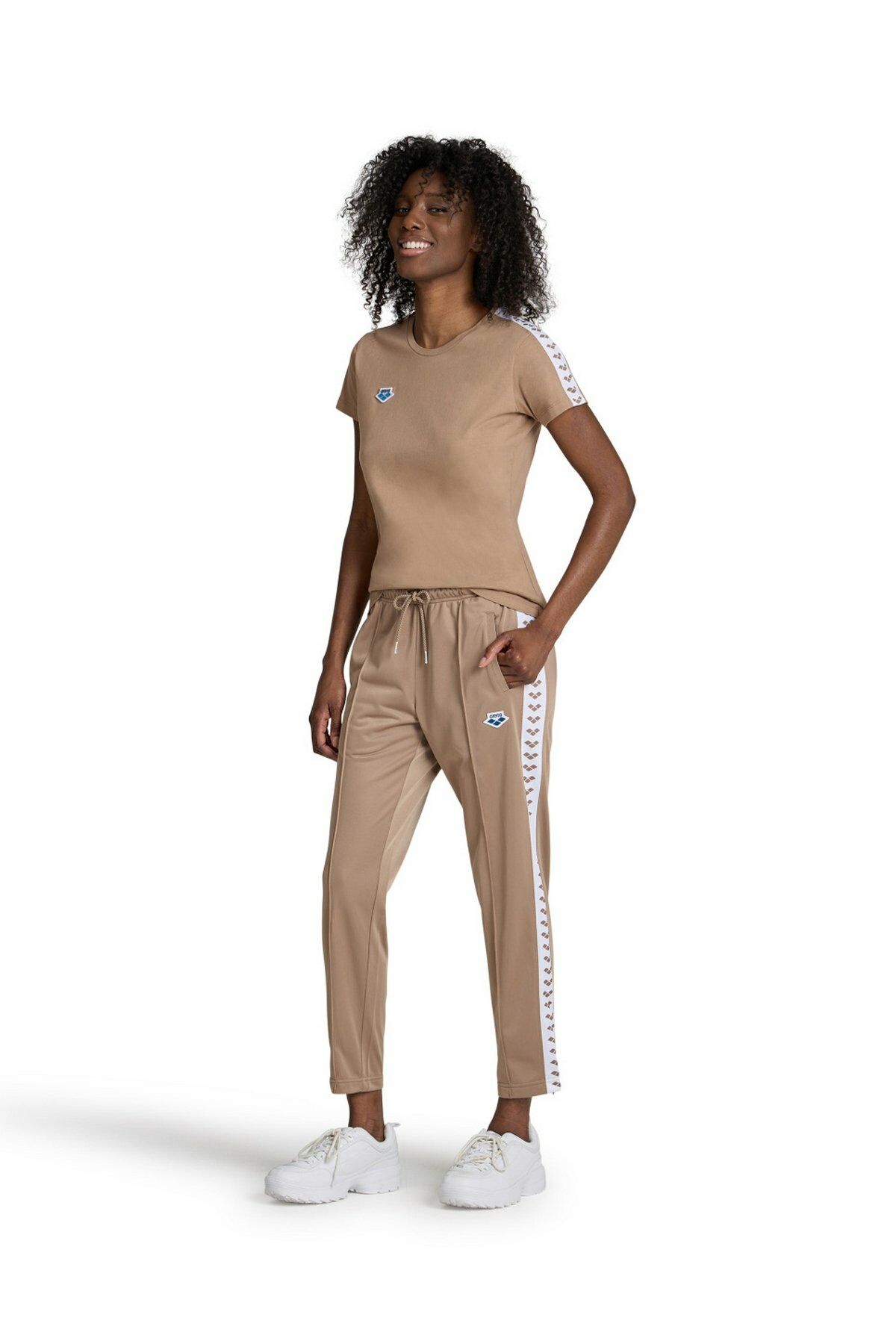 Arena Women's 7/8 Team Pant Bayan Günlük Stil Pantolon S Beden Bej 001780210-S