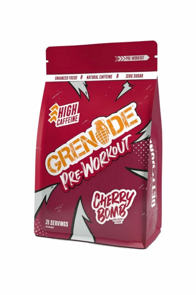Grenade Pre-Wo Cherry Bomb Pre Workout Kiraz 330g 20 Servis