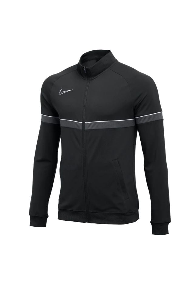 Nike Dri-Fit Academy 21 Siyah Track Jacket Tam Fermuarlı Futbol Ceketi CW6113-014 2XL
