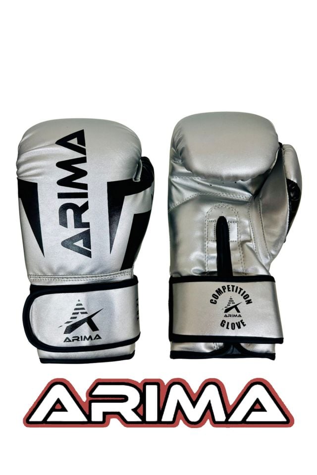 Arima Nova 4 Glove Boks Eldiveni 12 Oz Silver