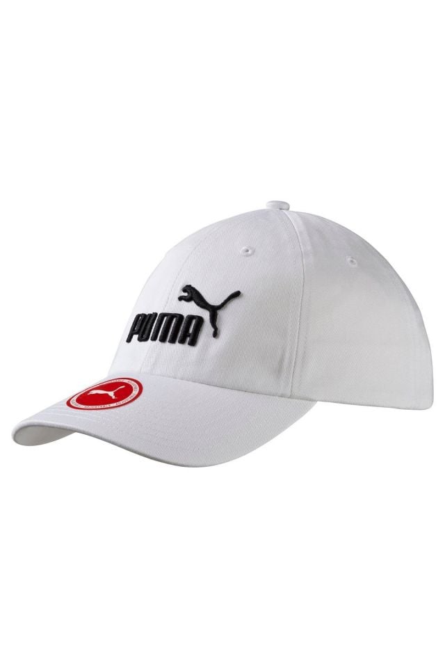 Puma Ess Cap white No 1 Unisex Spor Şapka Beyaz 05291910