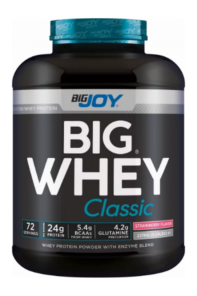 BigJoy Sports BigWhey Classic Çilek 2376g 72 Servis