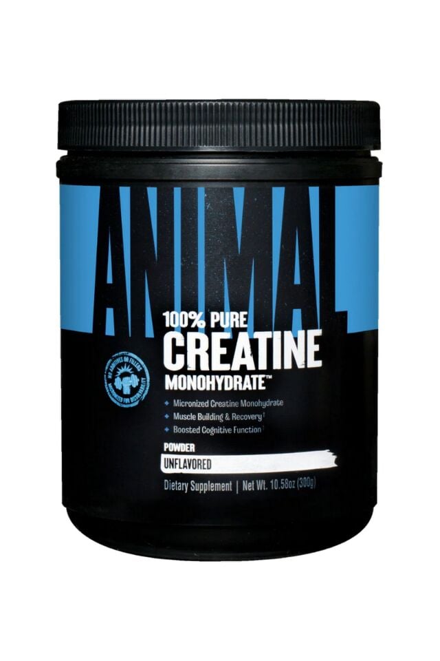 Universal Animal Creatine Micronized Powder Aromasız 300g 60 Servis