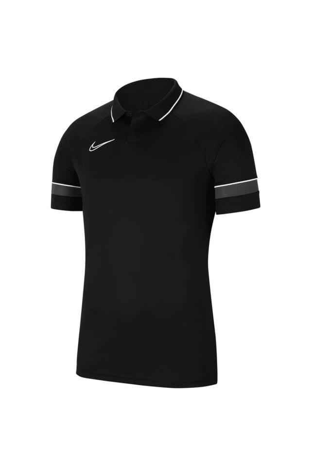 Nike Dri-Fit Academy 21 Erkek Polo Yaka Tişört Siyah CW6104-014