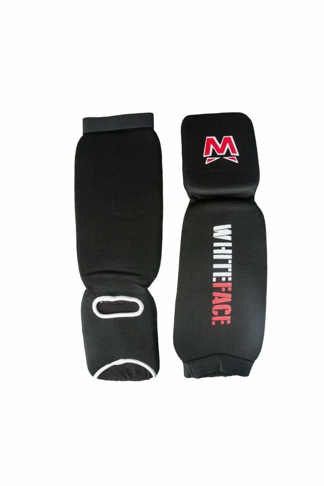 Whiteface Muay Thai Kaval Ayaküstü Koruma Siyah M