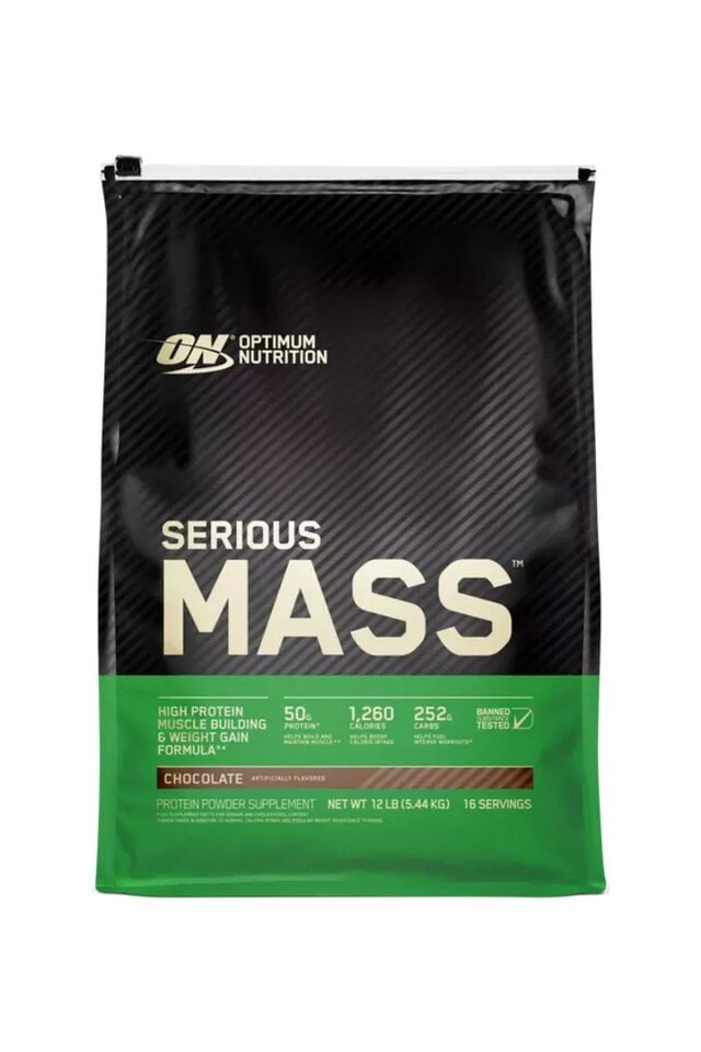 Optimum Nutrition Serious Mass Gainer Çikolata Aromalı 5.45kg