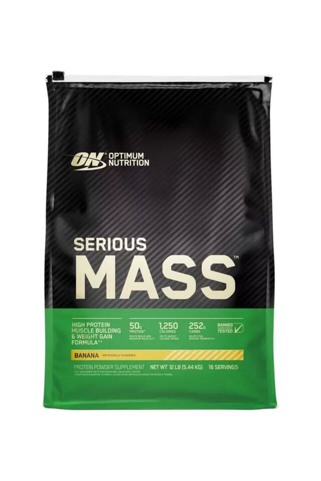 Optimum Nutrition Serious Mass Gainer Muz Aromalı 5.45kg