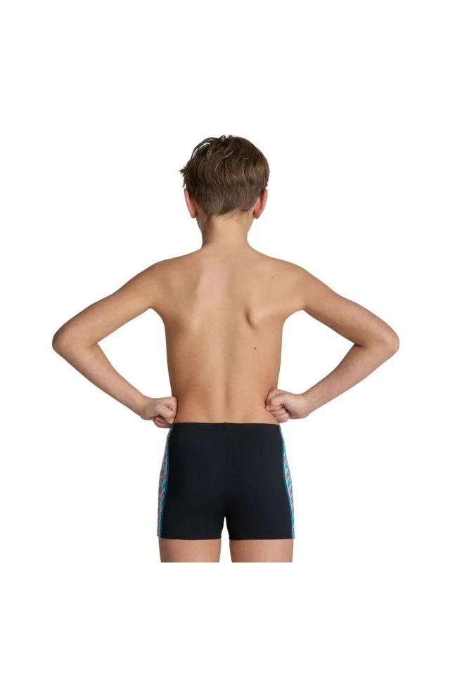 Arena Boy's Starfish Swim Short Erkek Çocuk Yüzücü Şort Mayo Siyah/Mavi 006749501 10-11