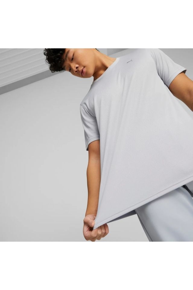 Puma Performance Ss Tee T-Shirt Cat Erkek Antrenman Tişört Gri 52031480