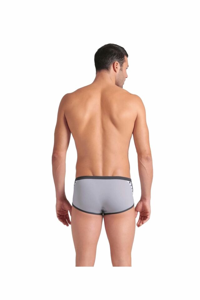 Arena Men's Arena Icons Swim Low Waist Short Solid Erkek Yüzücü Mayo Gri 005046551