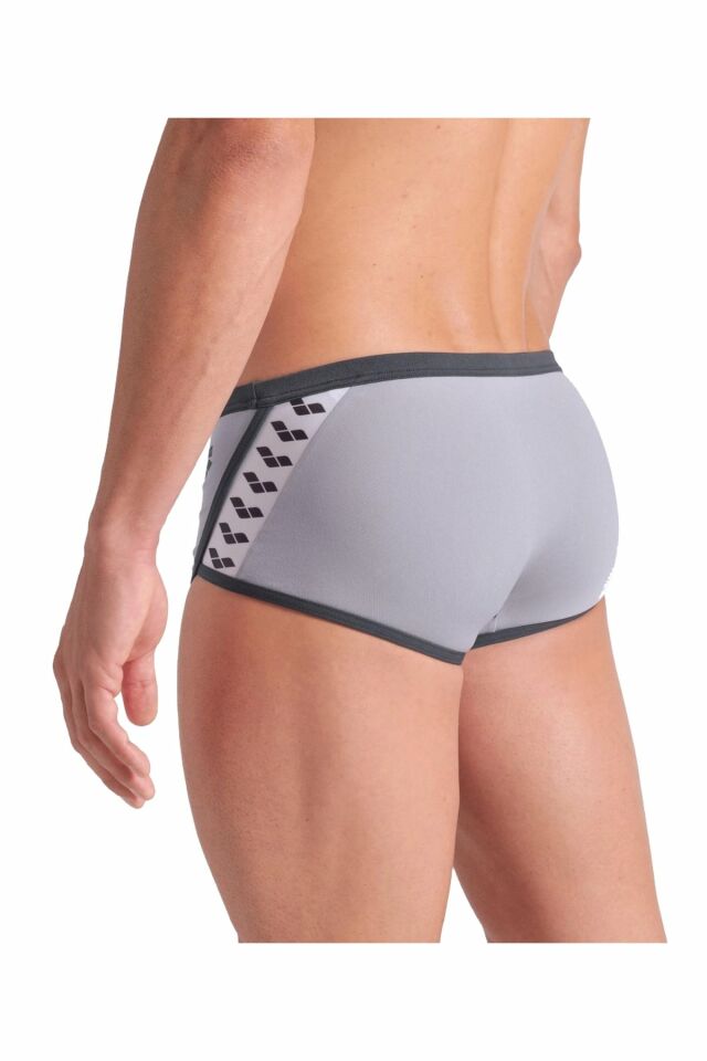 Arena Men's Arena Icons Swim Low Waist Short Solid Erkek Yüzücü Mayo Gri 005046551