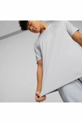 Puma Performance Ss Tee T-Shirt Cat Erkek Antrenman Tişört Gri 52031480 S