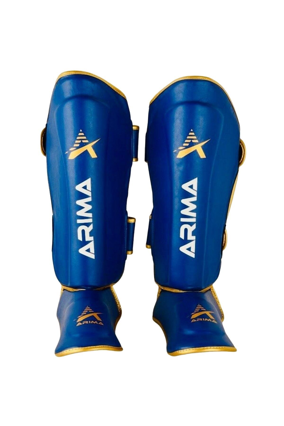 Arima AR-10012 Profesyonel Kaval & Ayaküstü Koruma Deri Mavi S/M