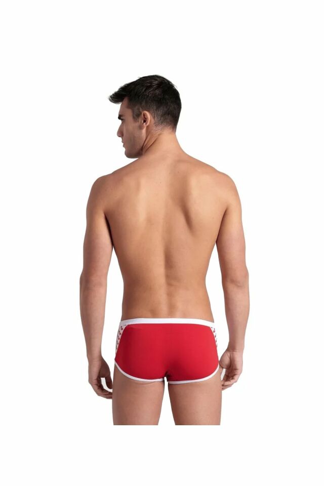 Arena Men's Arena Icons Swim Low Waist Short Solid Erkek Yüzücü Mayo Kırmızı 005046401
