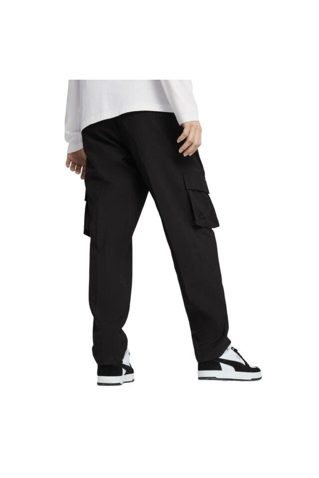 Puma ESS Woven Cargo Pants Erkek Günlük Spor Pantolon Siyah 68266301