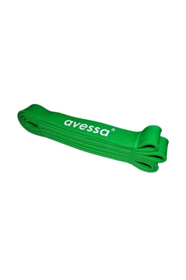 Avessa LPB-32 Latex Güç Bandı 32 mm (208Cm X 3,5 X 32Mm) Sert Yeşil