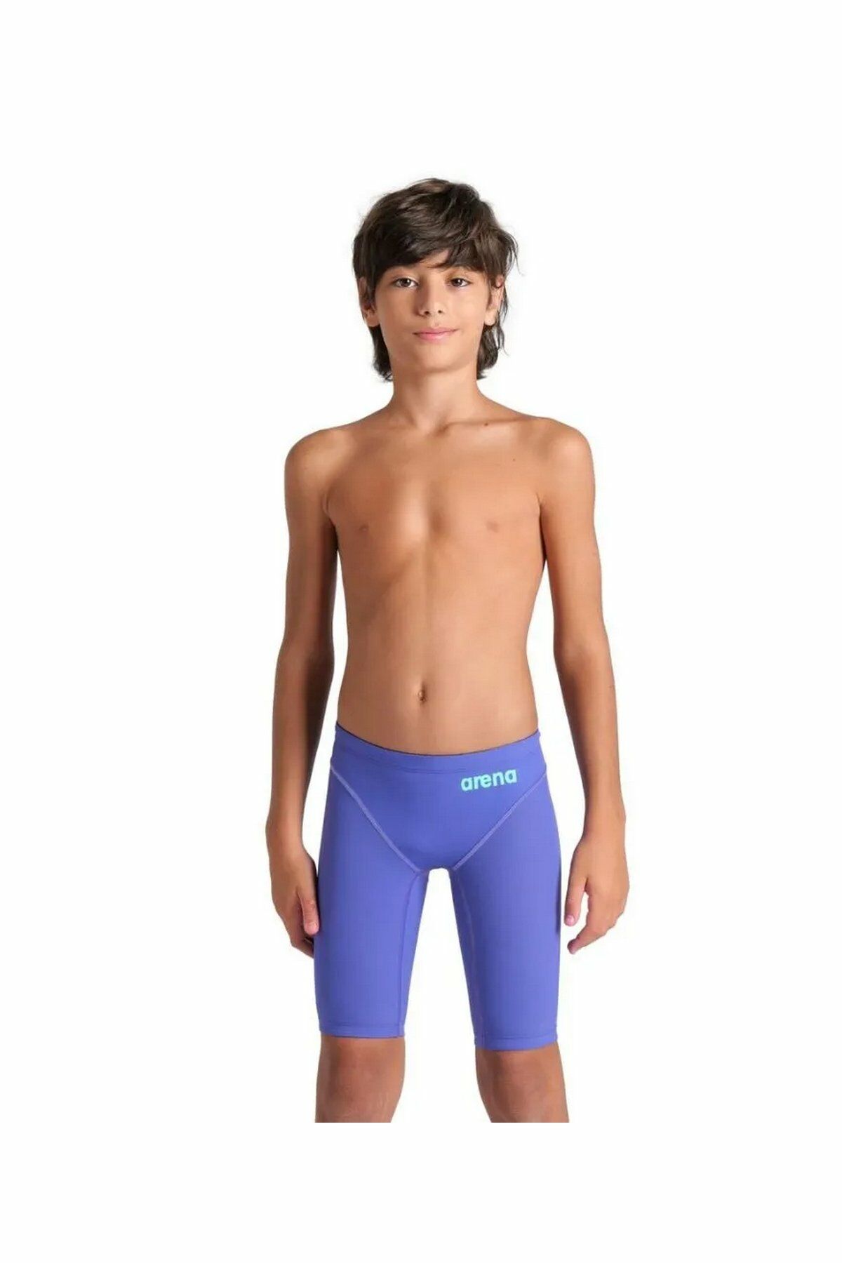 Arena Boys Powerskin Impulso Jammer Jr Erkek Çocuk Yüzücü Yarış Mayosu Mavi 008609110 10-11