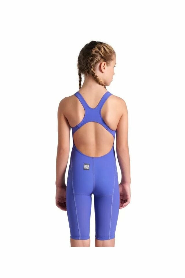 Arena Girls Powerskin Impulso Jr Kız Çocuk Yüzücü Yarış Mayosu Mavi 008605110