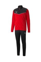 Puma individualRISE Tracksuit Erkek Eşofman Takımı Kırmızı/Siyah 65753401 XL