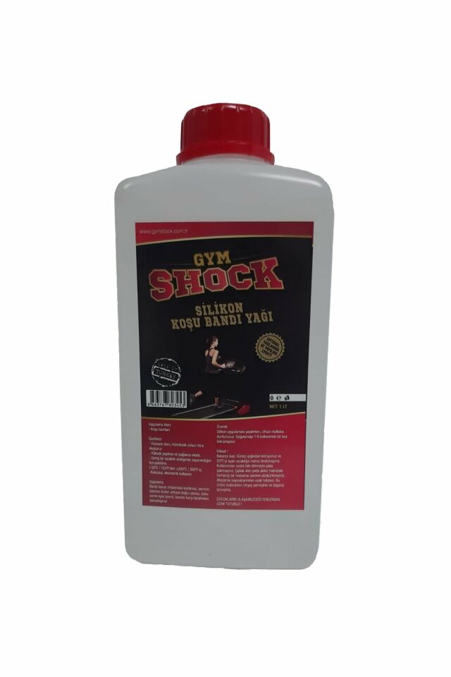 Gym Shock Silikon Sıvı Koşu Bandı Yağı 1 Lt