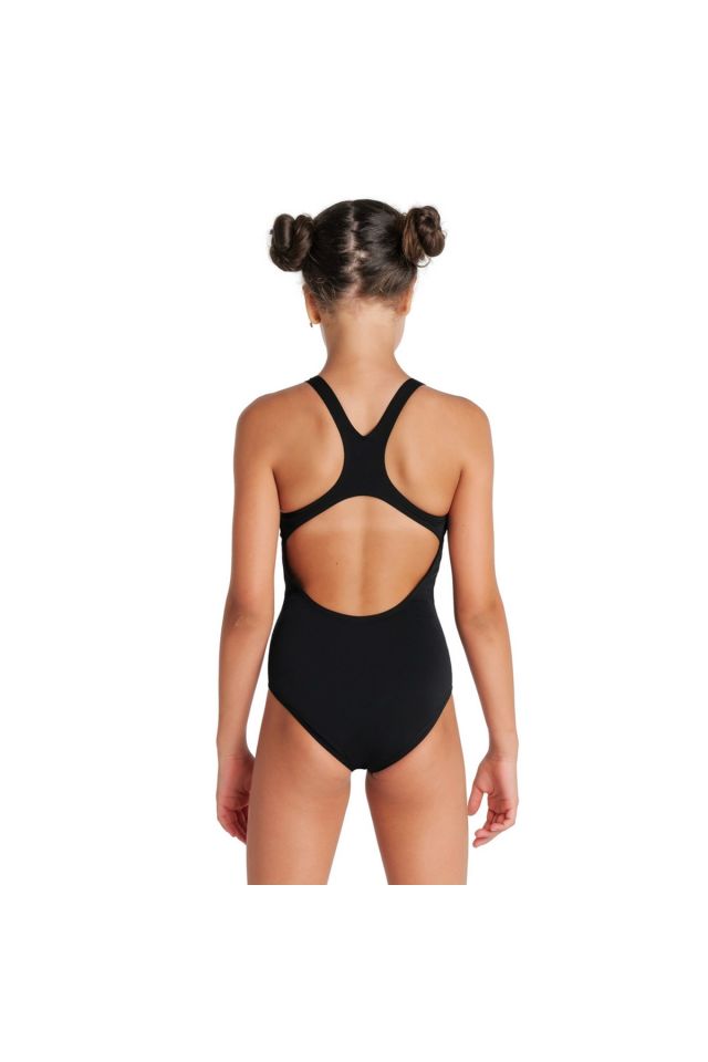 Arena Girl's Team Swimsuit Swim Pro Solid Kız Çocuk Yüzücü Mayo Siyah 10-11 Yaş 004762550