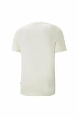 Puma ESS + 2 Col Logo Tee Pristine Erkek Spor Tişört Beyaz 58675965 L