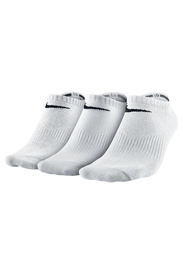 Nike Perf Ltwt Ns 3Pr Unisex Beden L Antrenman Çorabı 3lü Beyaz SX4705-101