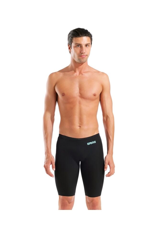 Arena Powerskin Veloce Jammer Erkek Yüzücü Yarış Mayo Siyah 011281100