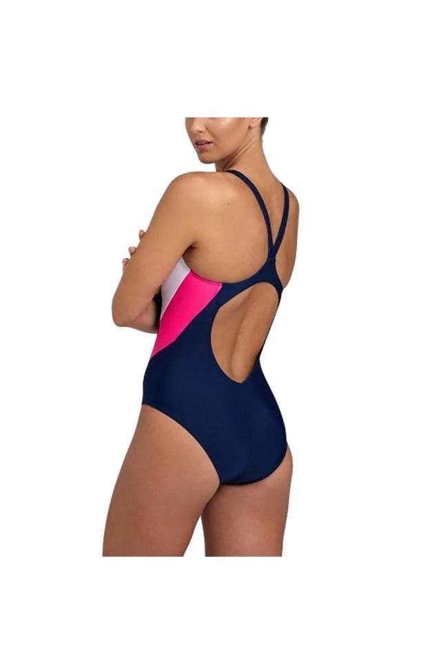 Arena Women's SwimSuit V Back Panel V Sırt Bayan Mayo Lacivert 38 Beden 005908781