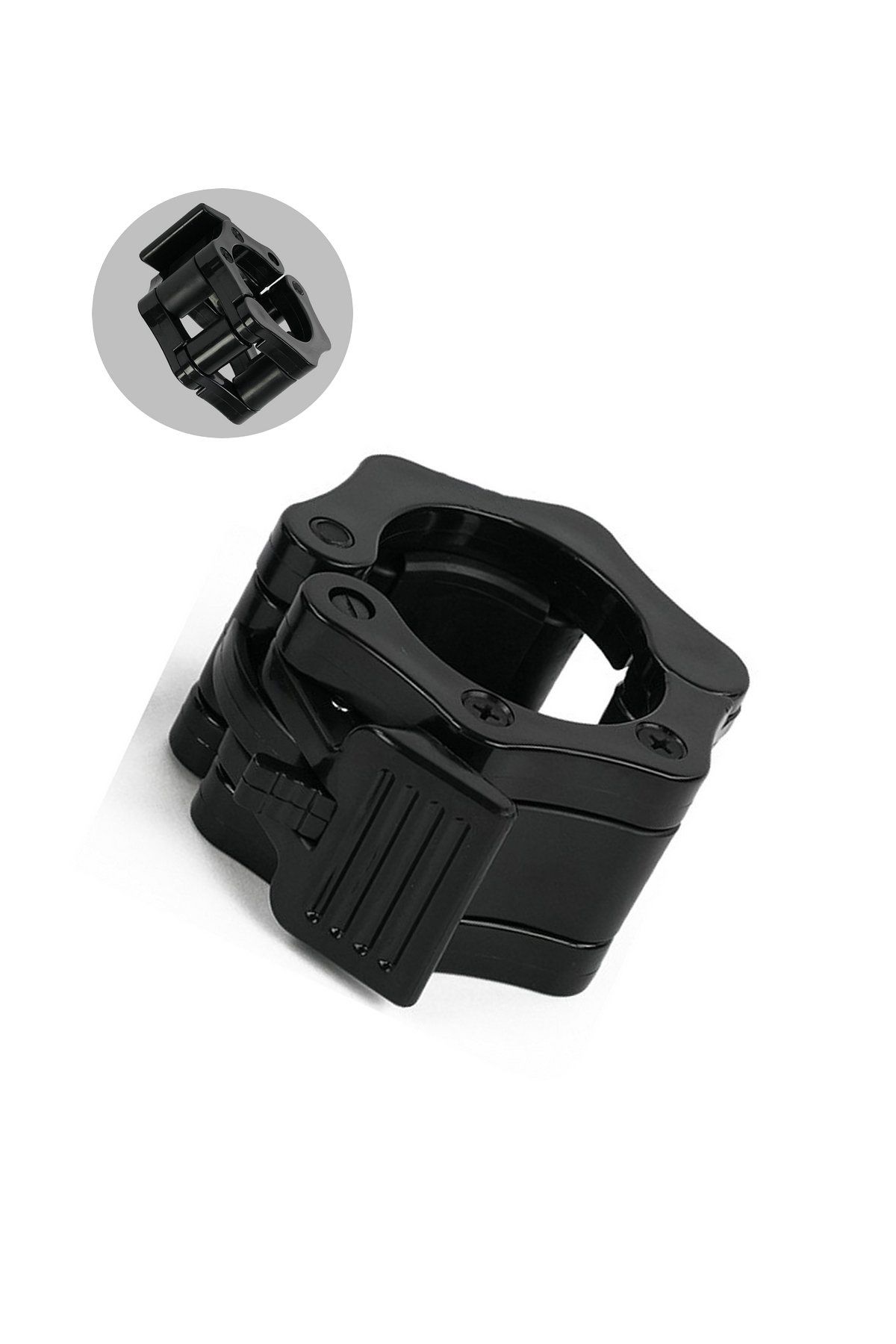 Gym Shock Olimpik Bar Klipsi Siyah