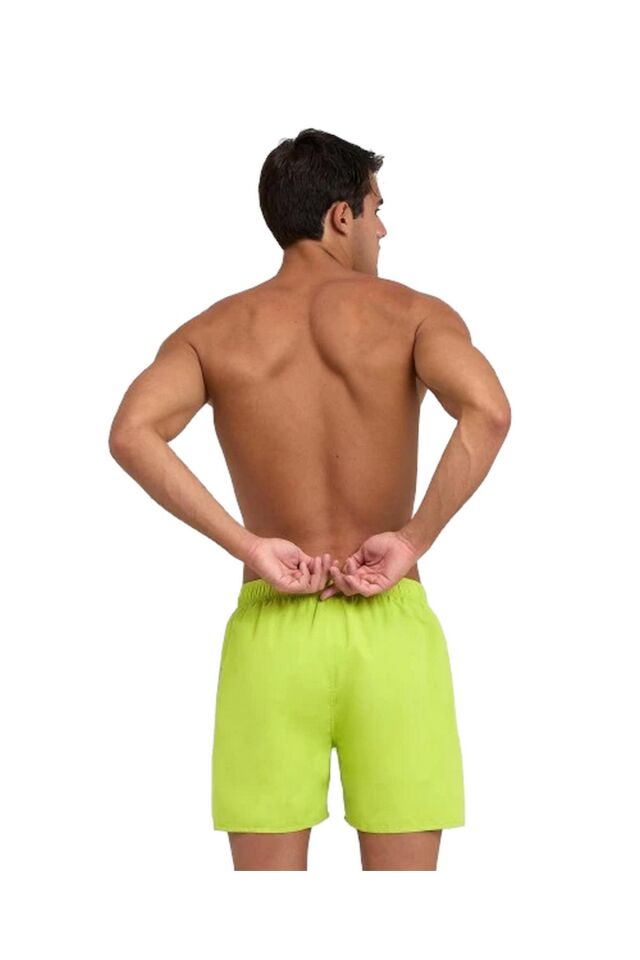 Arena Fundementals Arena Logo Boxer Erkek Plaj Deniz Şortu Sarı 006444688 2XL