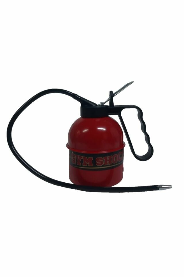 Gym Shock Uzun Spiralli Yağdanlık 400cc Kırmızı