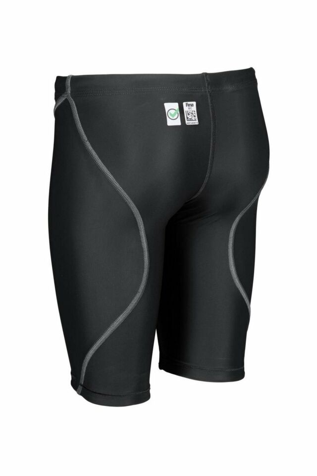 Arena Boy's Powerskin St Next Ob Jr Erkek Çocuk Yüzücü Yarış Mayosu Siyah 00587850