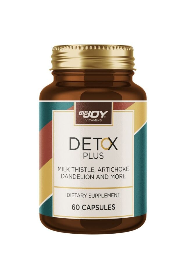 Bigjoy Vitamins Detox Plus (Devedikeni, Enginar, Karahindiba) 60 Kapsül