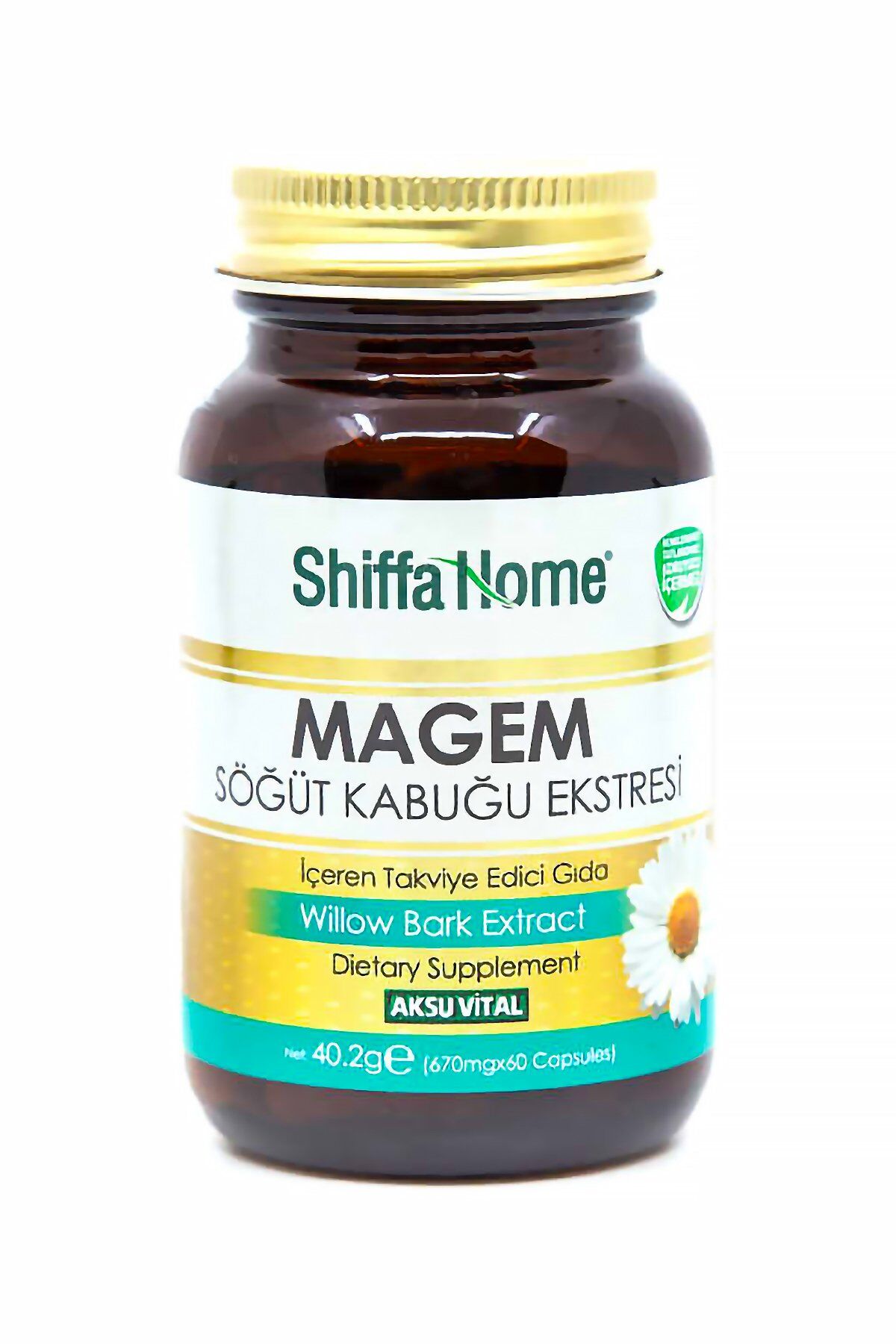 AksuVital Shiffa Home Magem Söğüt Kabuğu Ekstresi 670mg 60 Kapsül