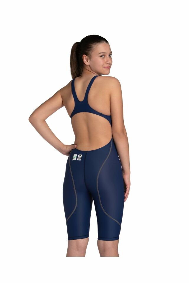 Arena Girl's Powerskin St Next Ob Jr Kız Çocuk Yüzücü Yarış Mayosu Lacivert 00587775