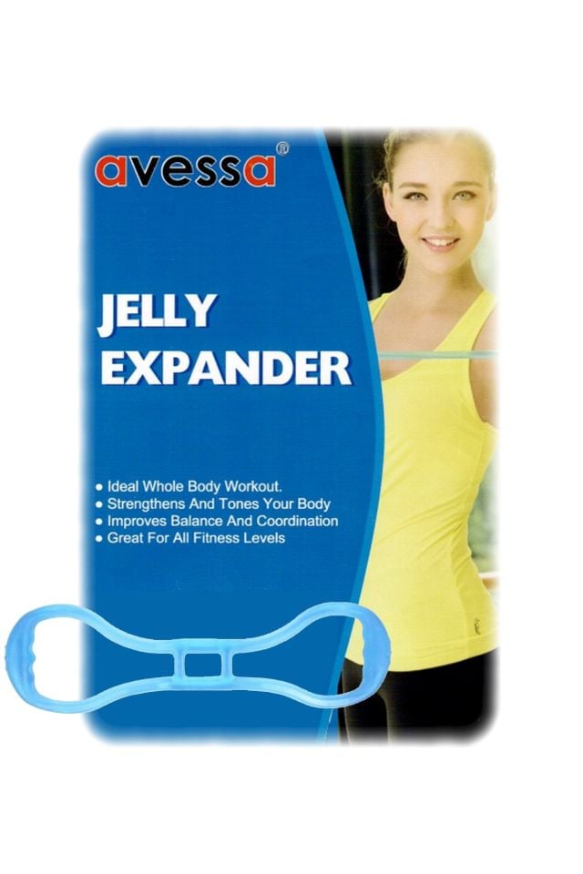Avessa Jelly-100 Tpr Jelly Expander Egzersiz Çalışma Lastiği Mavi