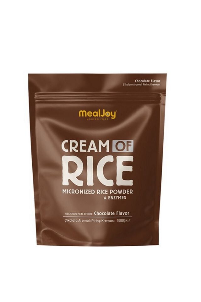 MealJoy Cream Of Rice Micronize Pirinç Unu Çikolata 1000g