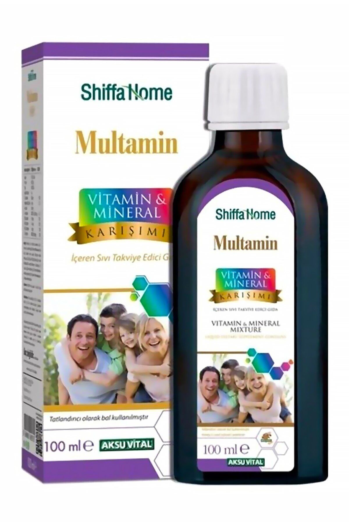 AksuVital Shiffa Home Multamin Vitamin ve Mineral Karışımı Şurup 100ml