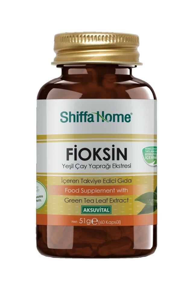AksuVital Shiffa Home Fioksin Yeşil Çay Yaprağı Ekstresi 51g 60 Tablet