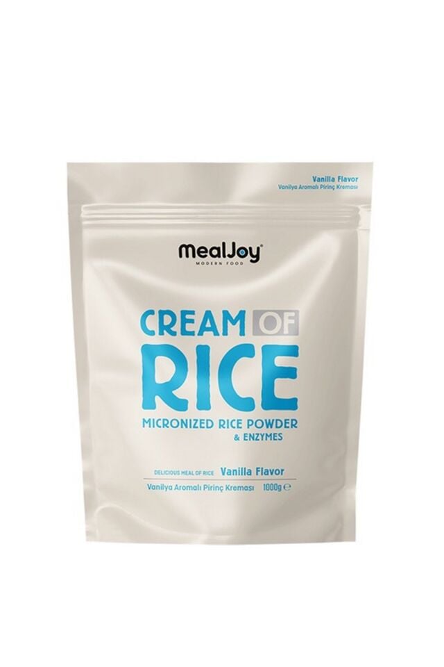 MealJoy Cream Of Rice Micronize Pirinç Unu Vanilya 1000g