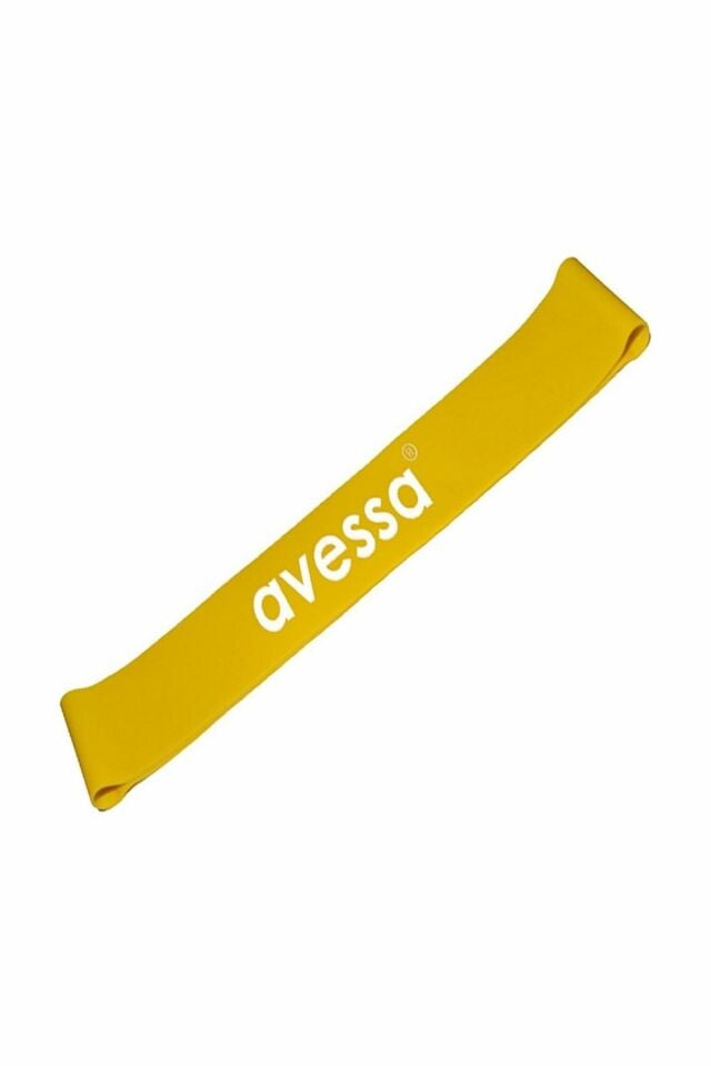 Avessa LAB-100 Latex Aerobik Bandı Hafif (285x50x1 mm) Sarı