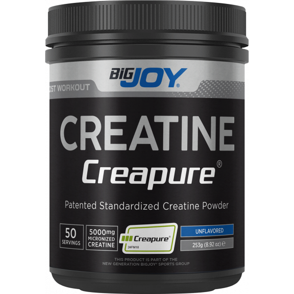 Bigjoy Sports Creapure Creatine Aromasız 253g 50 Servis