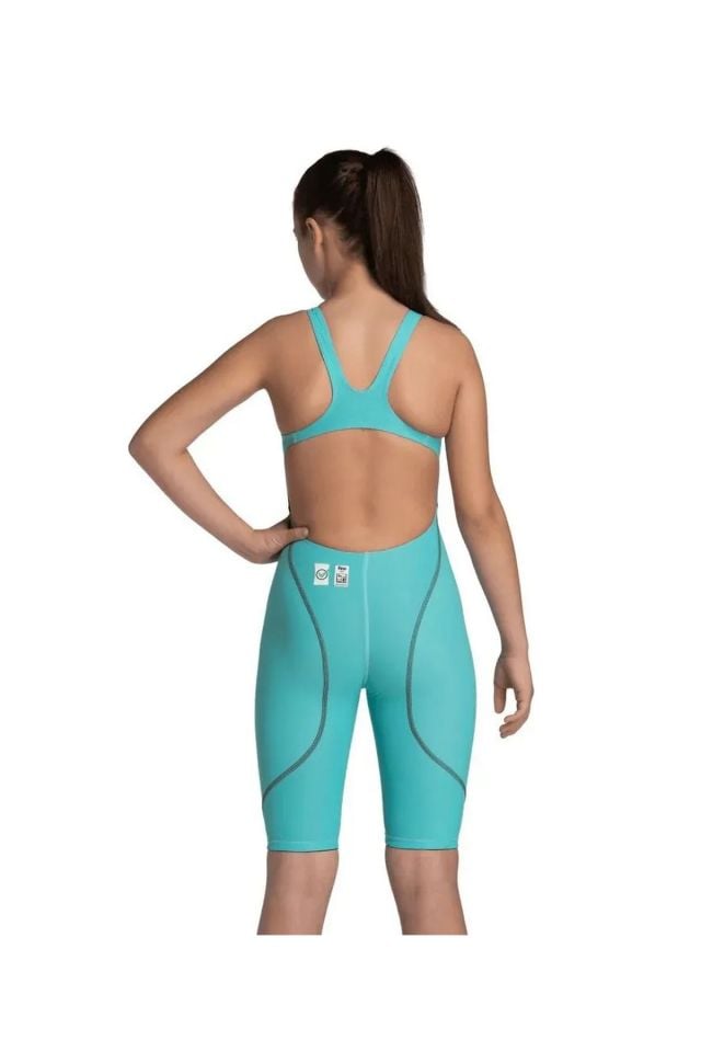 Arena Girl's Powerskin St Next Ob Jr Kız Çocuk Yüzücü Yarış Mayosu Mavi 005877681