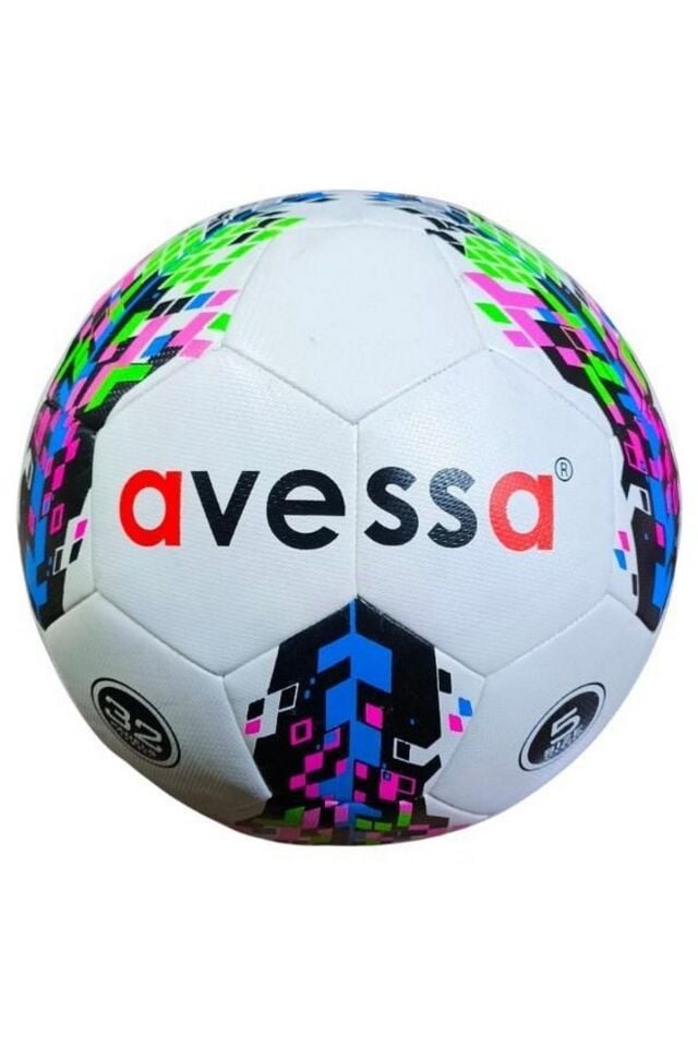 Avessa HFT-1000 -100 Hybrid No 5 Futbol Topu Beyaz/Renkli