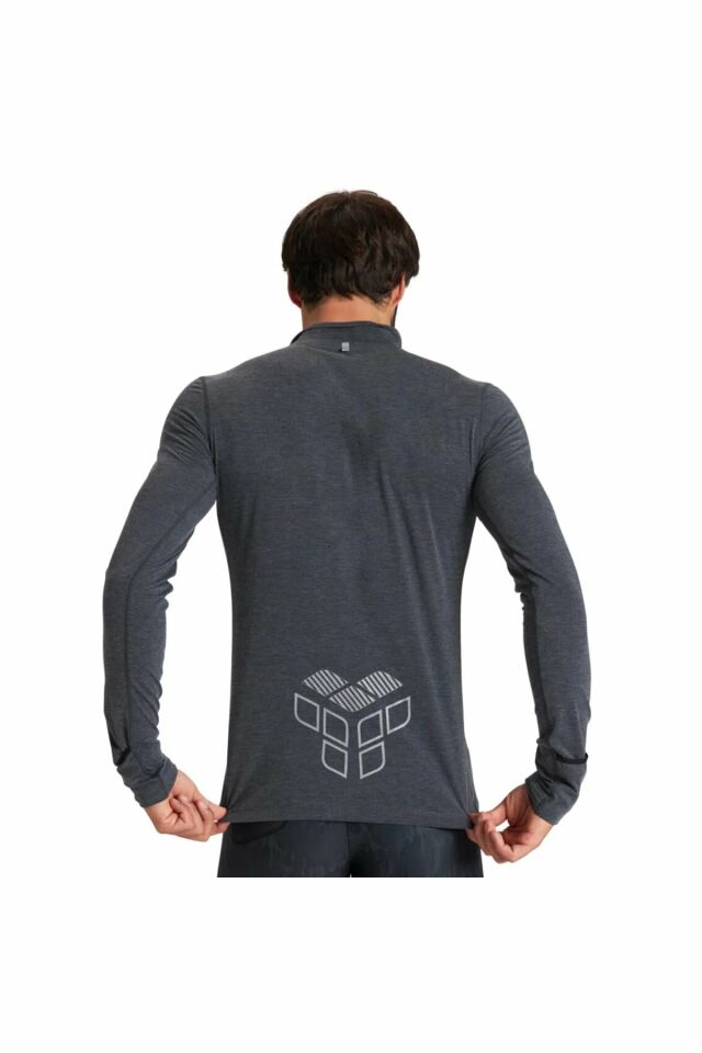 Arena Men Thermal Erkek Günlük Stil Sweatshirt Gri 002228550