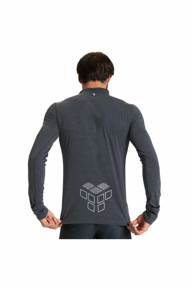Arena Men Thermal Erkek Günlük Stil Sweatshirt Gri 002228550 L